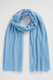Fine Knit Wrap  Soft Cobalt  hi-res
