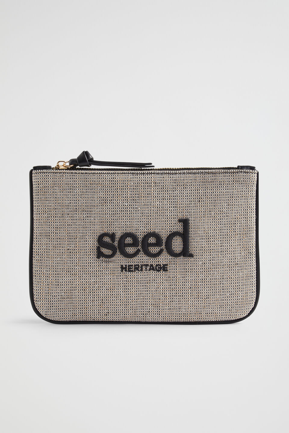 Seed Pouch  Black Natural