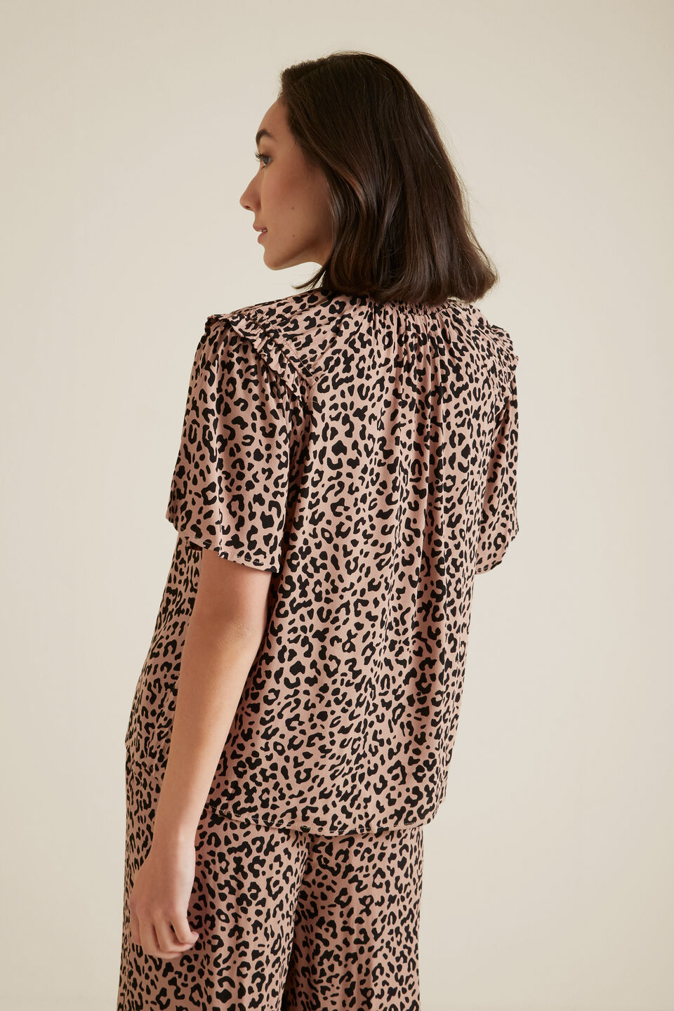 Ocelot Flutter Blouse  Simple Ocelot