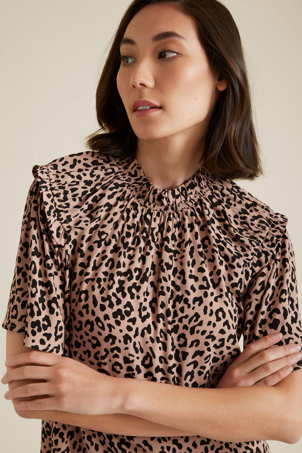 Ocelot Flutter Blouse  Simple Ocelot
