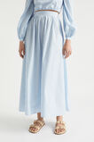Poplin Stripe Maxi Skirt  Bluebell Stripe  hi-res