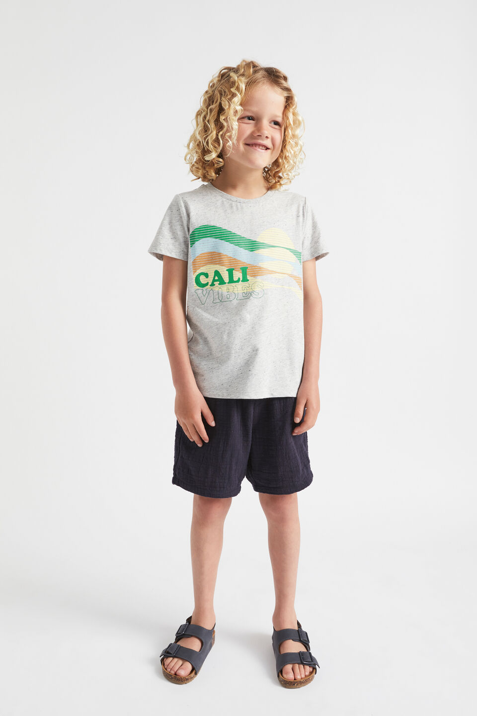 California Tee  Cloudy Marle