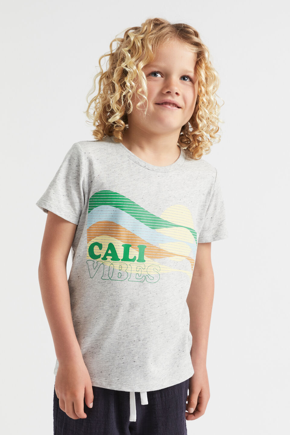 California Tee  Cloudy Marle
