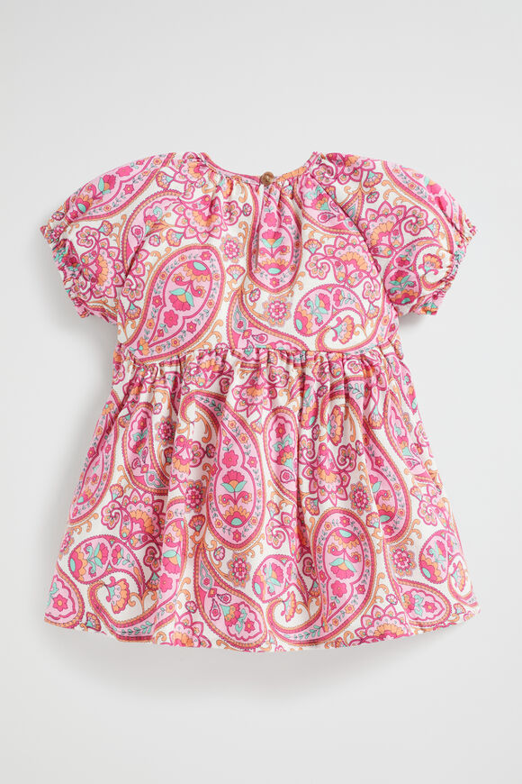 Paisley Dress  Fuchsia  hi-res