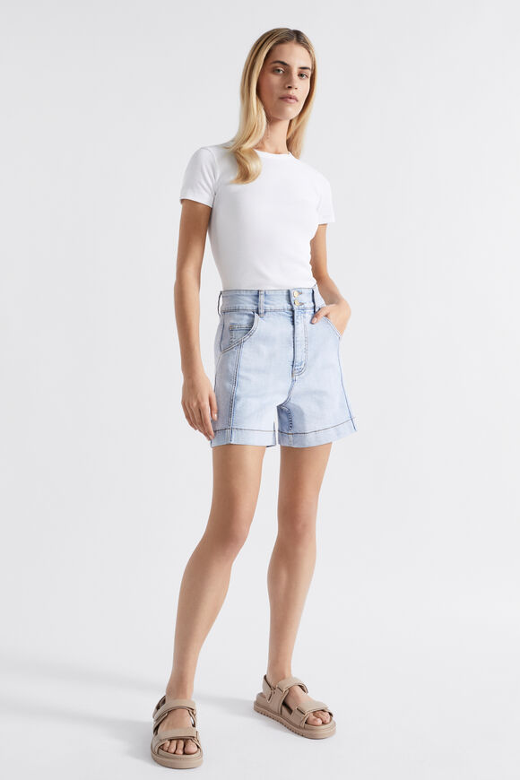 Denim Panel Short  Pacific Wash  hi-res