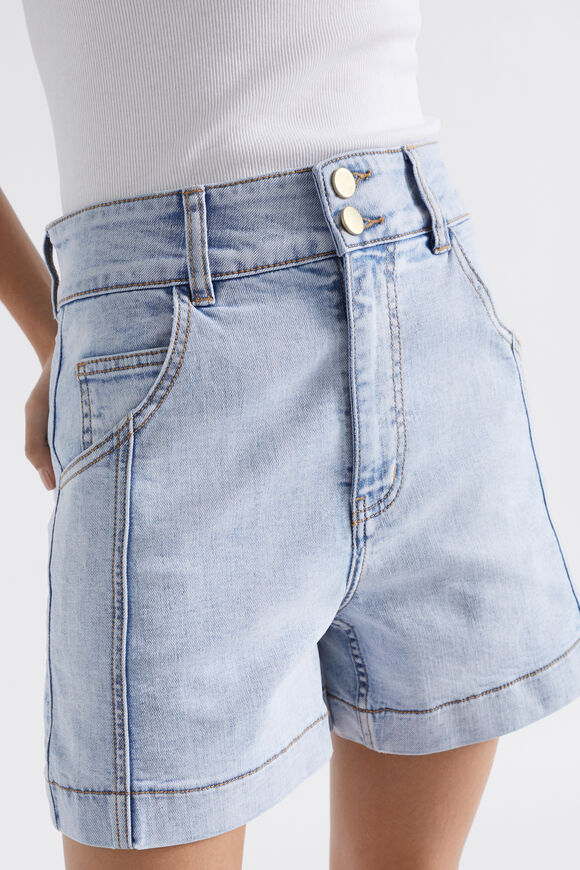 Denim Panel Short  Pacific Wash  hi-res