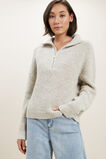 Marle Collared Sweater  Cool Grey Twist  hi-res
