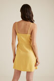 Linen Frill Dress  Turmeric  hi-res