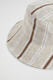 Seed Bucket Hat  Pecan Brown Stripe  hi-res