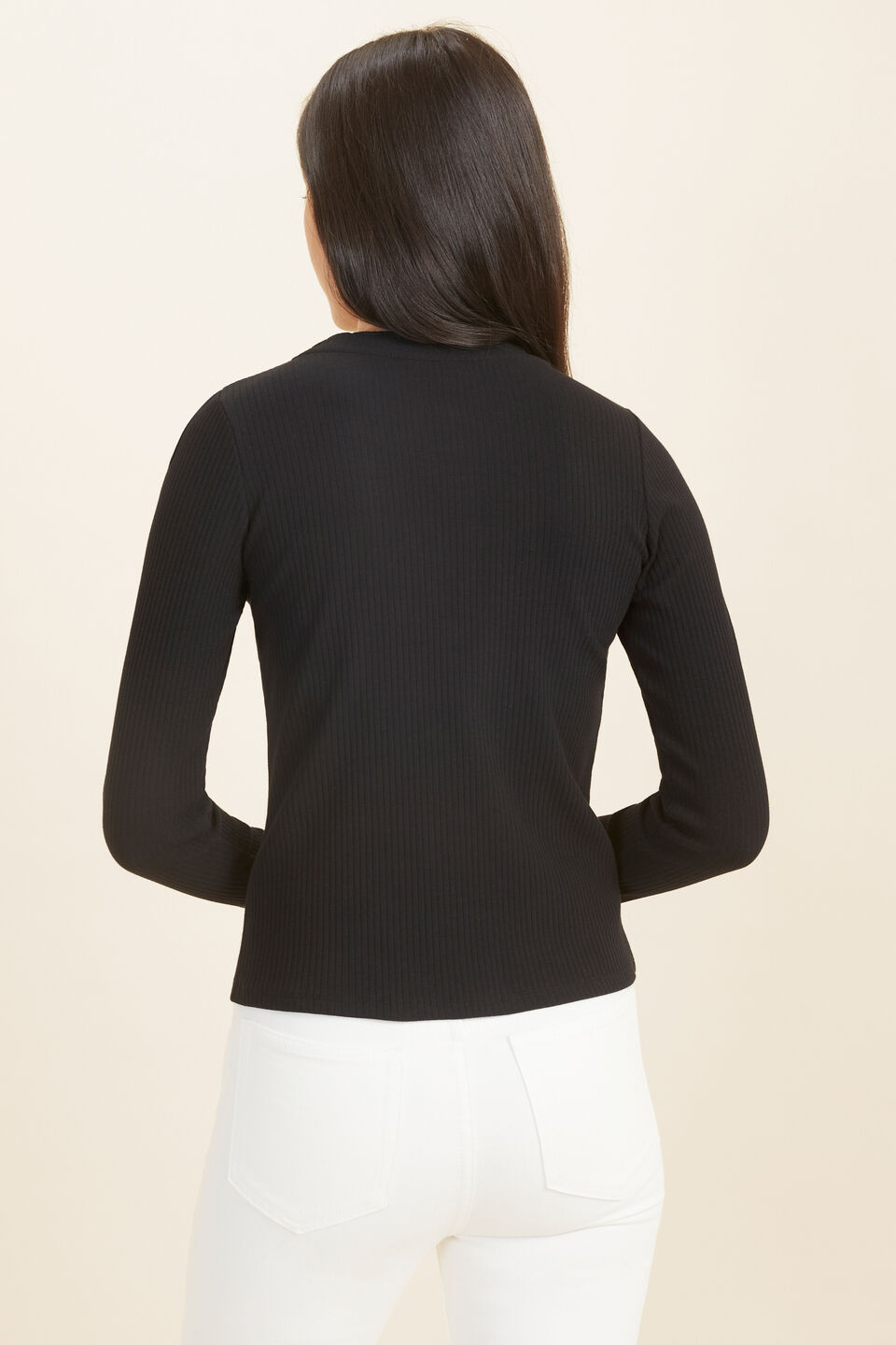 Core Rib Tee  Black