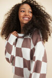 Check Knit  Cocoa  hi-res