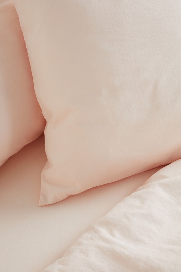 Alba Euro Pillowcase  Blush  hi-res