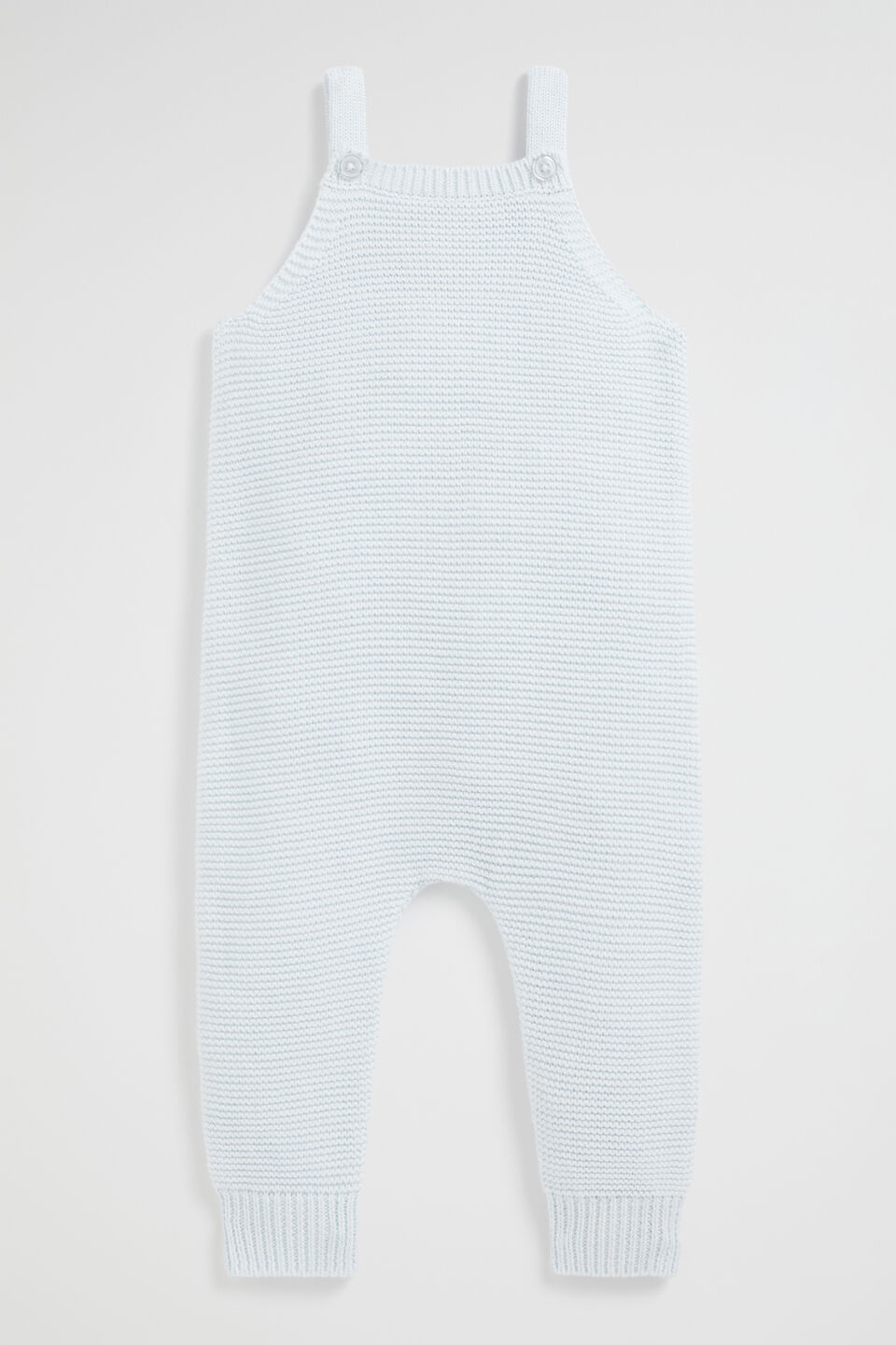 Knit Overall  Ice Blue