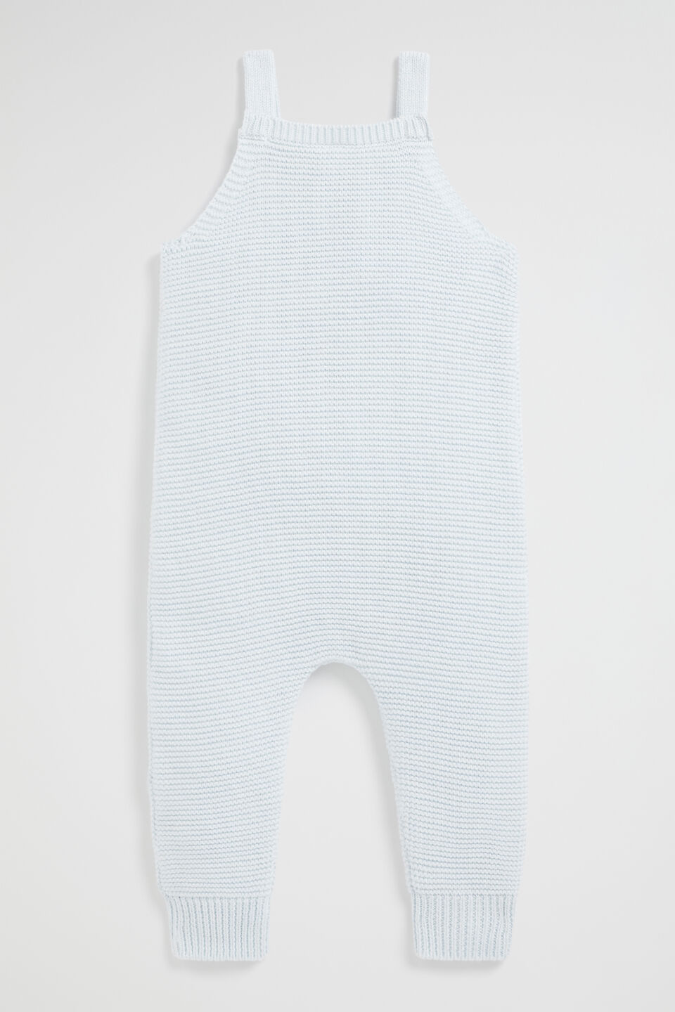 Knit Overall  Ice Blue