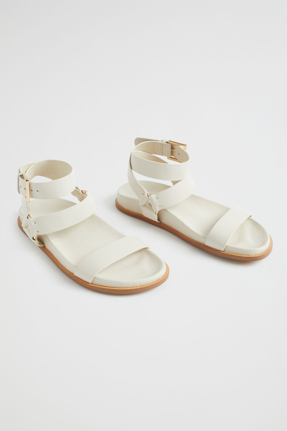 Aster Footbed Sandal  Cream
