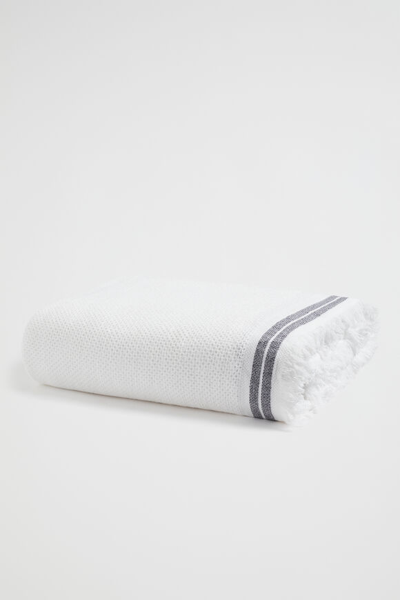 Pia Waffle Coverlet  White  hi-res