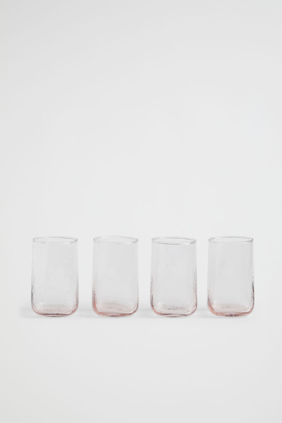 Frida Highball Set of 4  Rose Pink