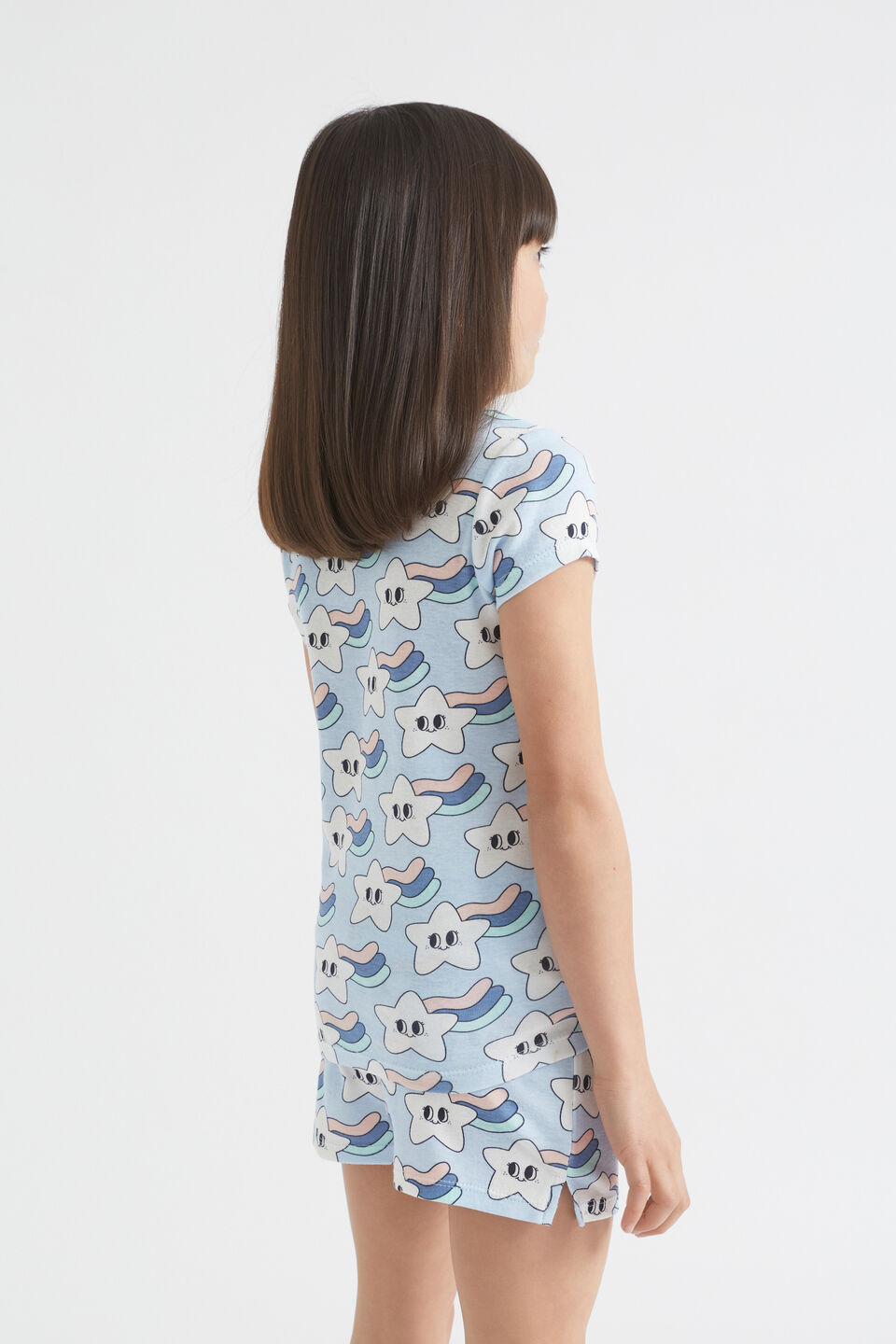Shooting Star Pyjama  Baby Blue