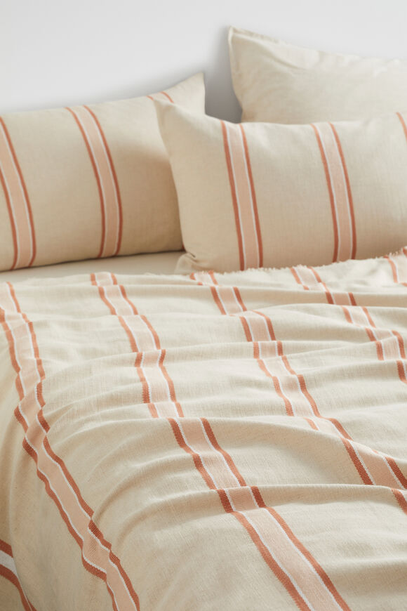 Arla Striped Coverlet  Multi  hi-res