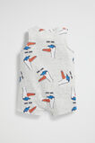 Seagull Romper  Cloudy Marle  hi-res