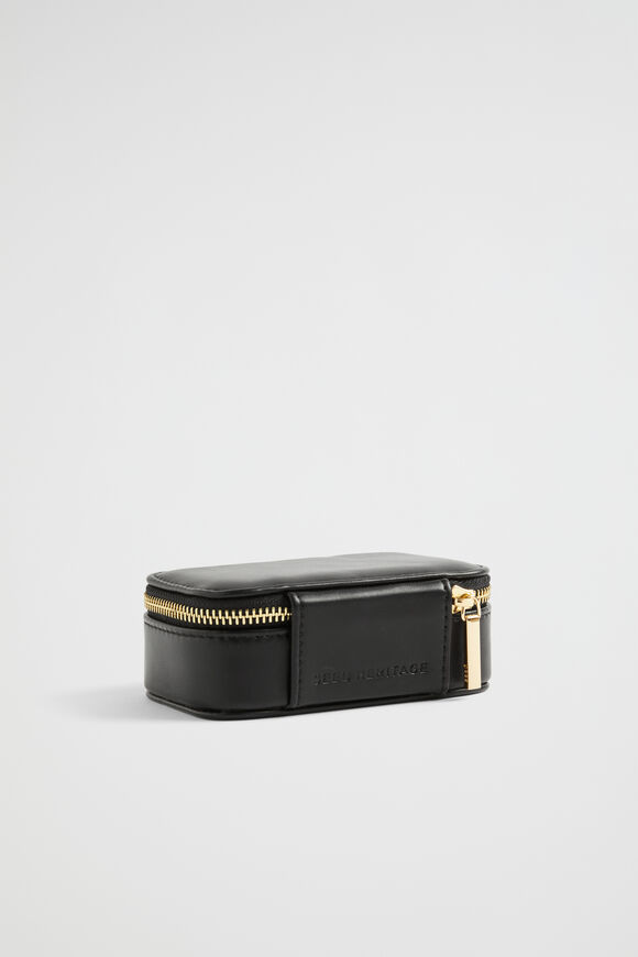 Mini Jewellery Case  Black  hi-res