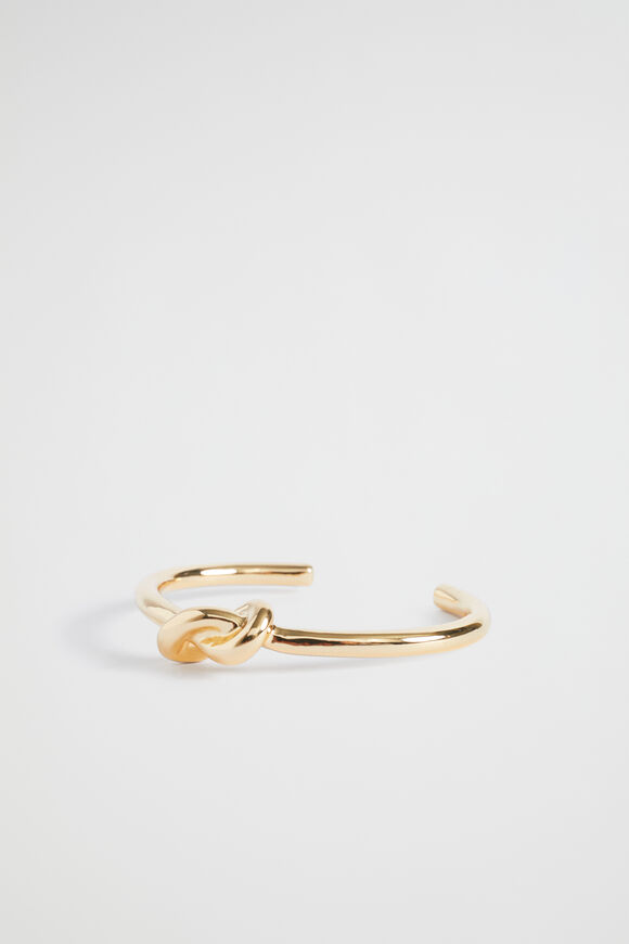 Knot Cuff  Gold  hi-res