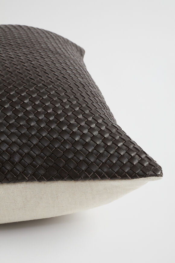 Salka Cushion  Chocolate  hi-res