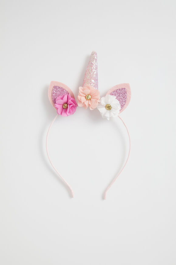Flower Unicorn Headband  Multi  hi-res