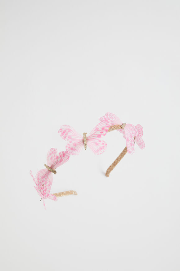 Organza Butterfly Headband  Multi  hi-res