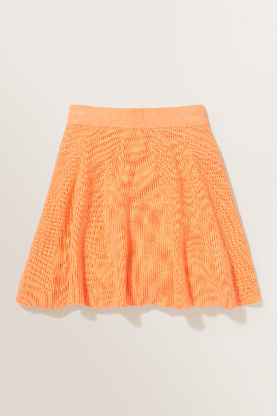 Knit Skirt  Apricot