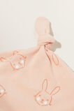Bunny Knot Hat  Rosehip  hi-res