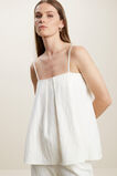 Textured Cami  Cloud Cream  hi-res
