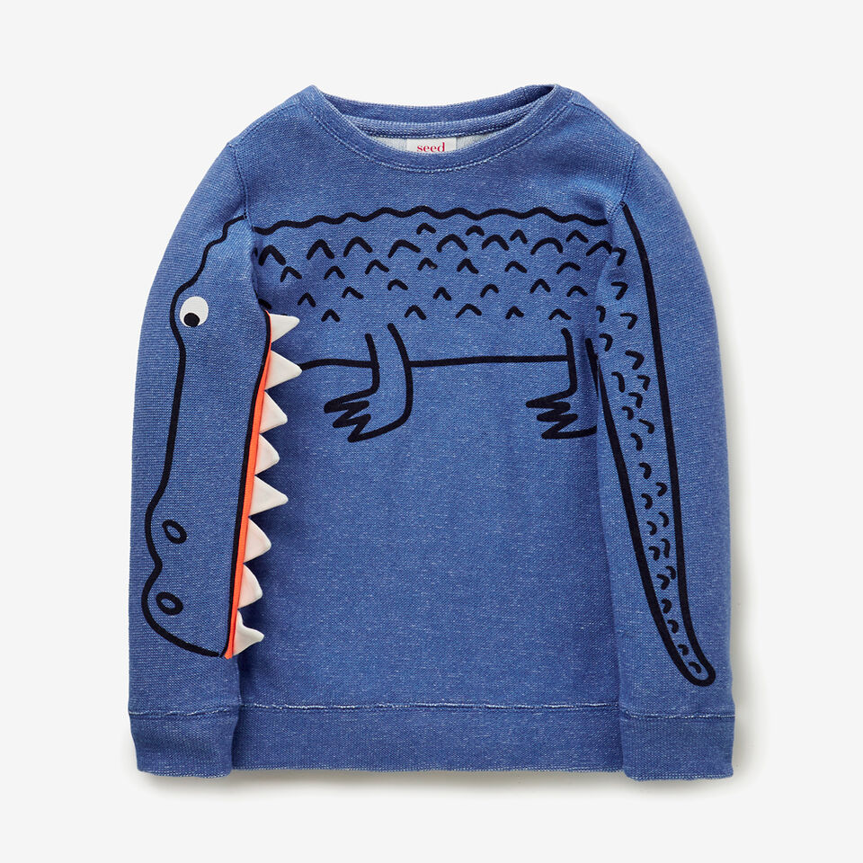 Novelty Sleeve Sweater  
