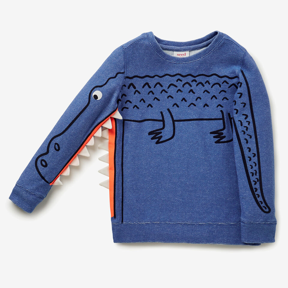 Novelty Sleeve Sweater  