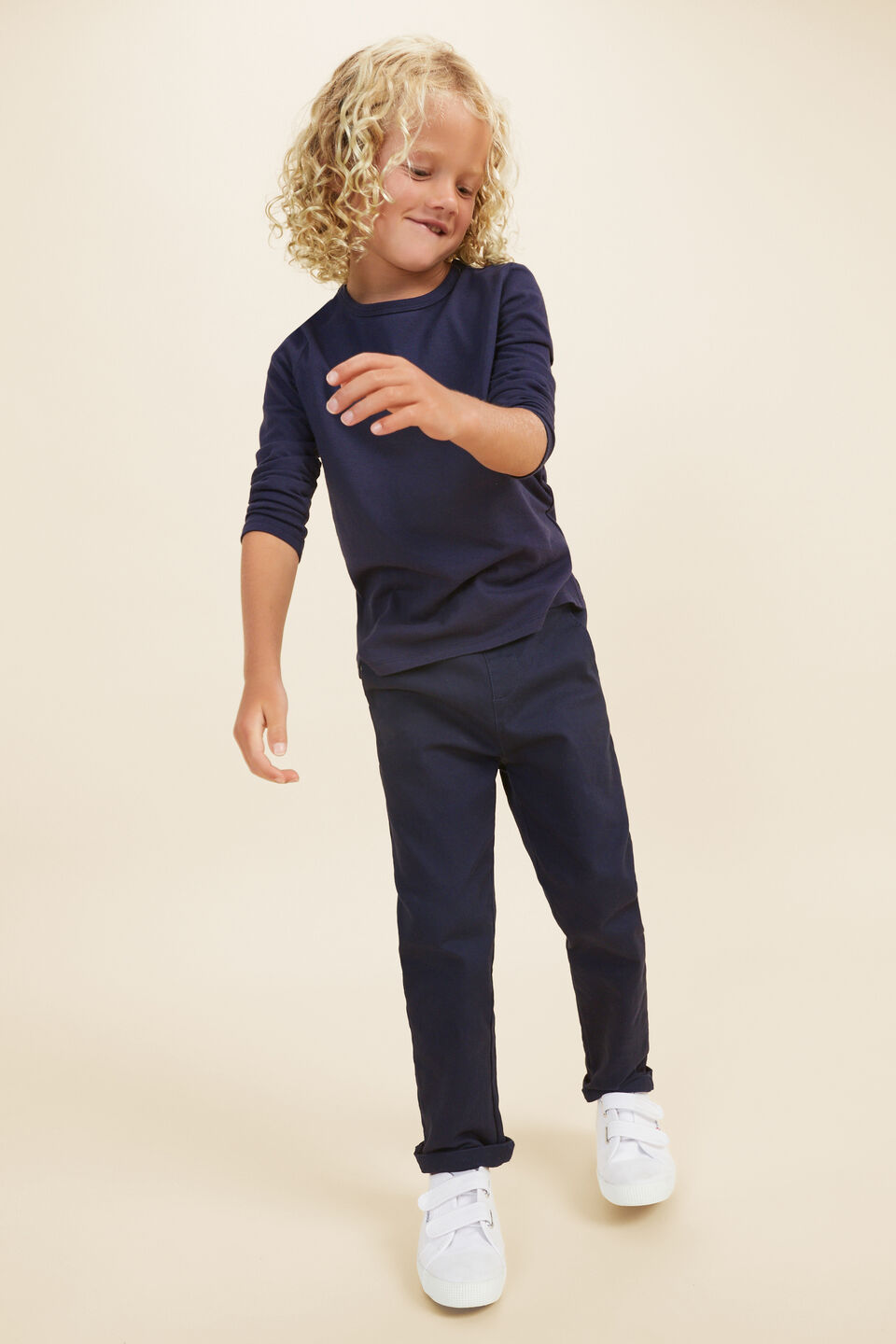 Core Basic Tee  Midnight Blue