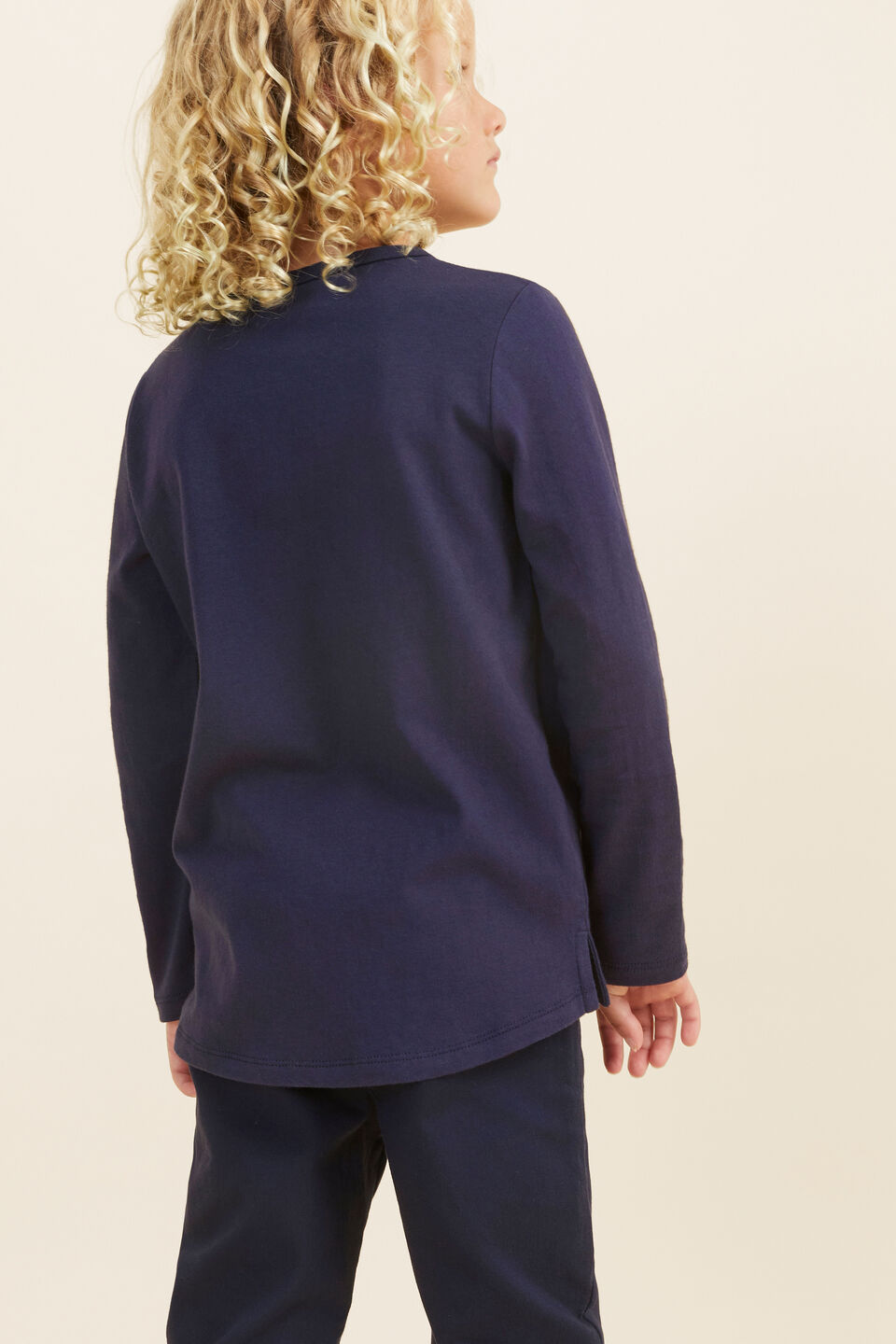 Core Basic Tee  Midnight Blue
