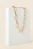 Oversize Link Necklace  Gold  hi-res