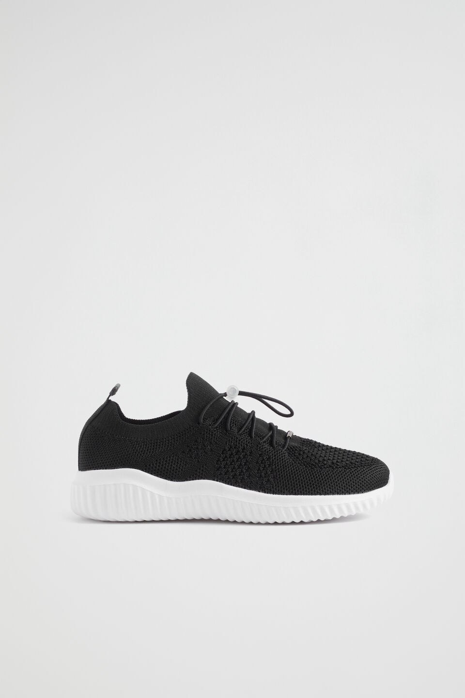 Knit Trainer  Black