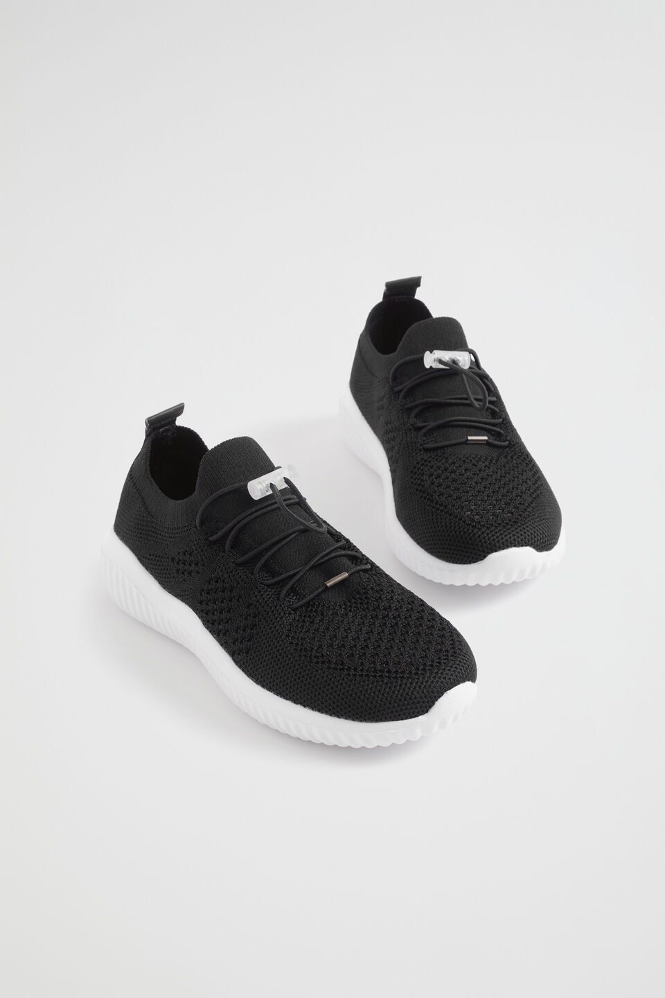 Knit Trainer  Black