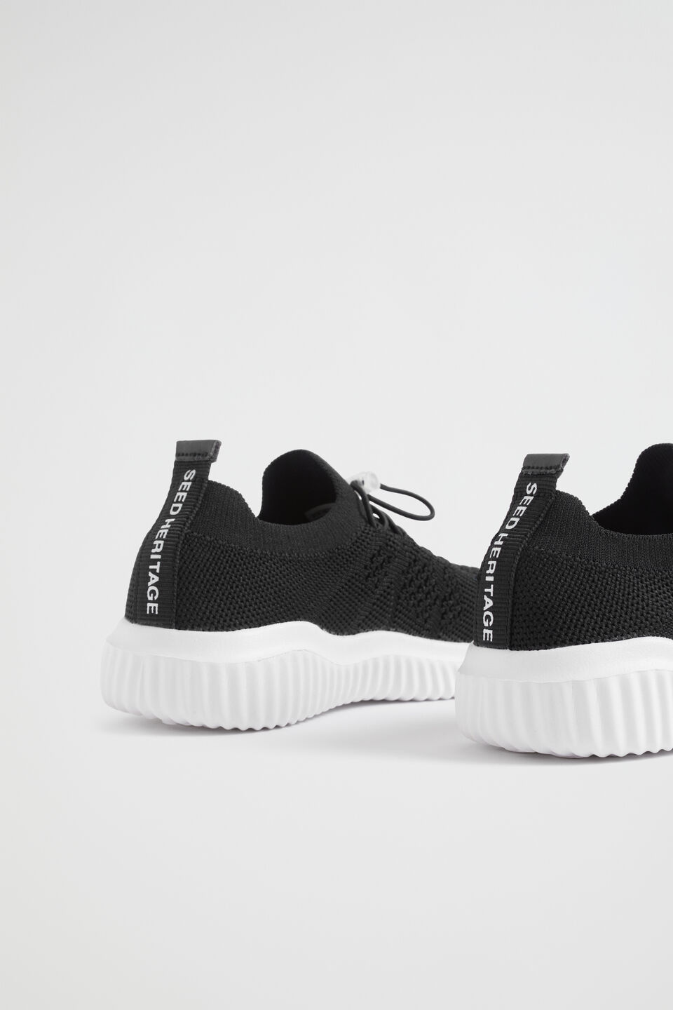 Knit Trainer  Black