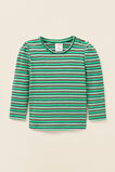 Rib Tee  Basil  hi-res
