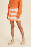 Check Skirt  Baby Blue  hi-res