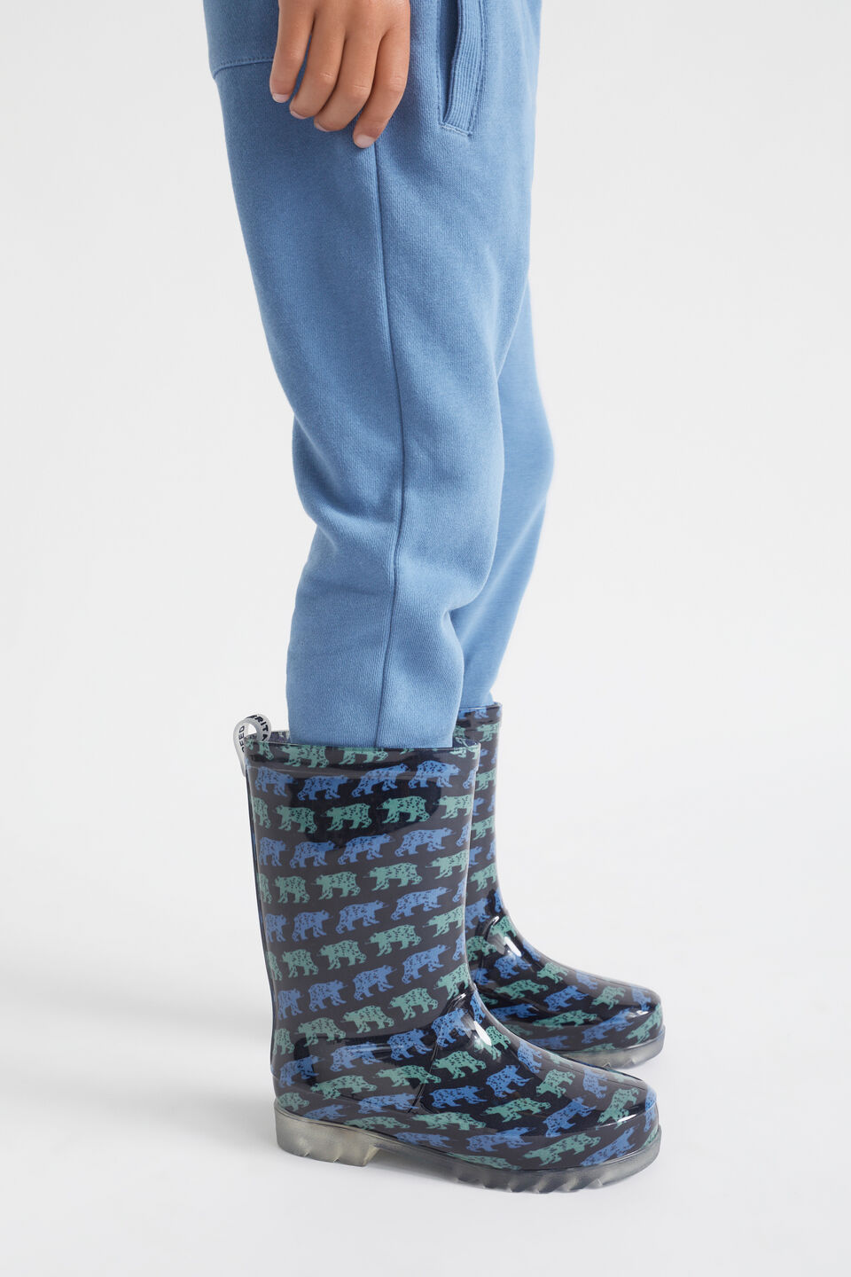Bear Light Up Gumboot  Multi