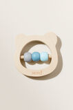 Seed Wooden Rattle  Blue  hi-res