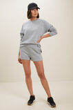 Terry Shorts  Stormy Grey Marle  hi-res
