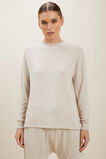 Supersoft Long Sleeve Top  Neutral Blush Marle  hi-res