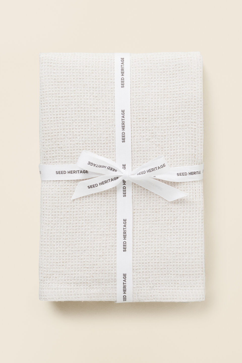 Micro Waffle Napkin Set of 4  Desert Taupe