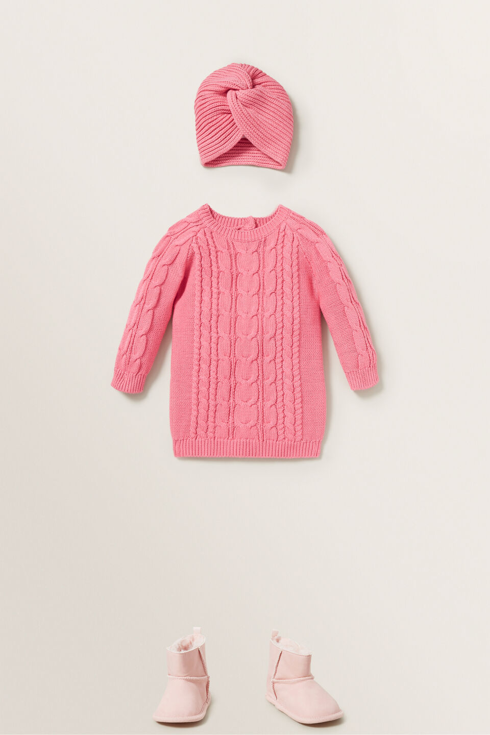 Cable Knit Dress  