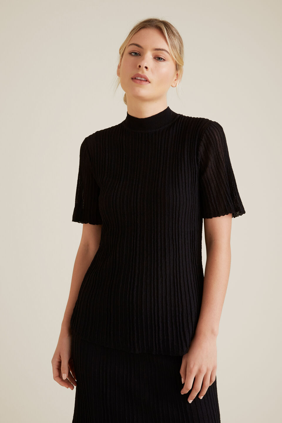 High Neck Knit  