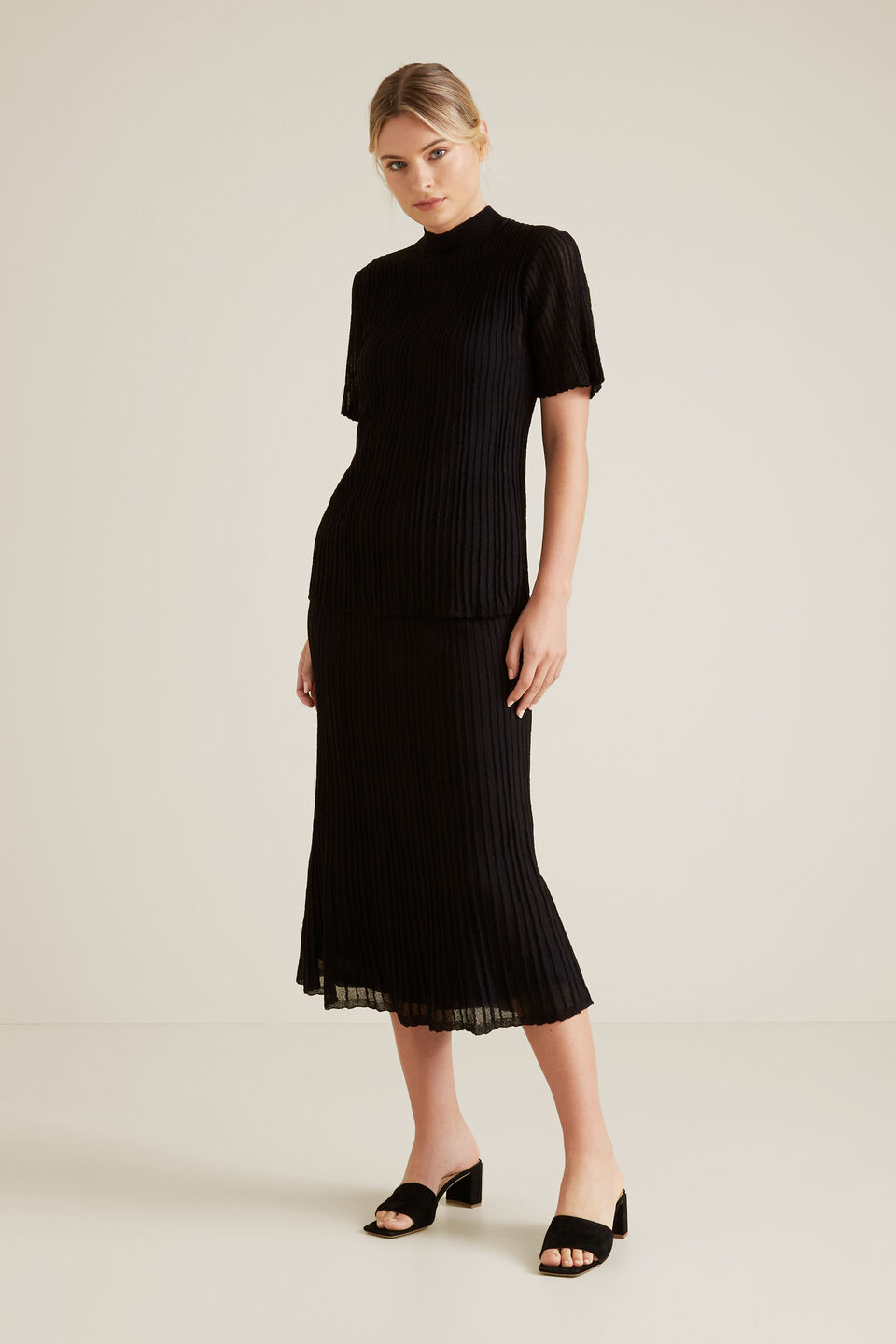 High Neck Knit  
